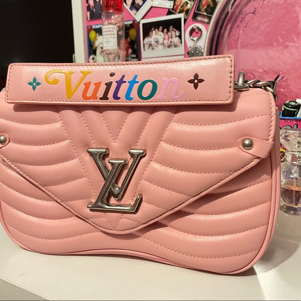 Louis Vuitton Pink New Wave Chain Bag